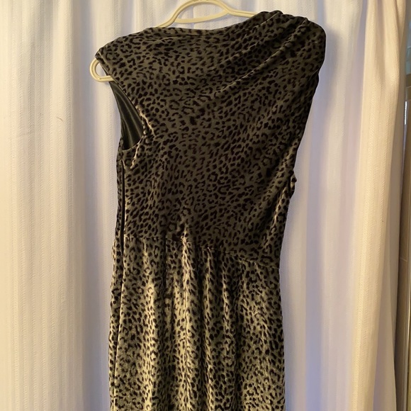 Brand New J. Crew Velvet Leopard Dress - Picture 3 of 6